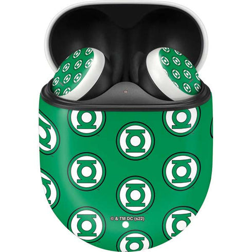 DC Comics Green Lantern Logo Pattern Google Pixel Buds Skin